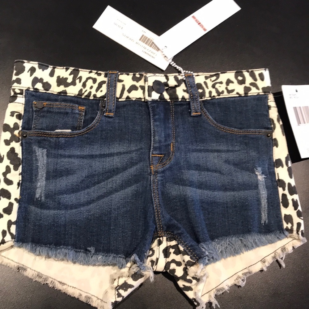 Girls Hudson Crazy In Love Jean Shorts